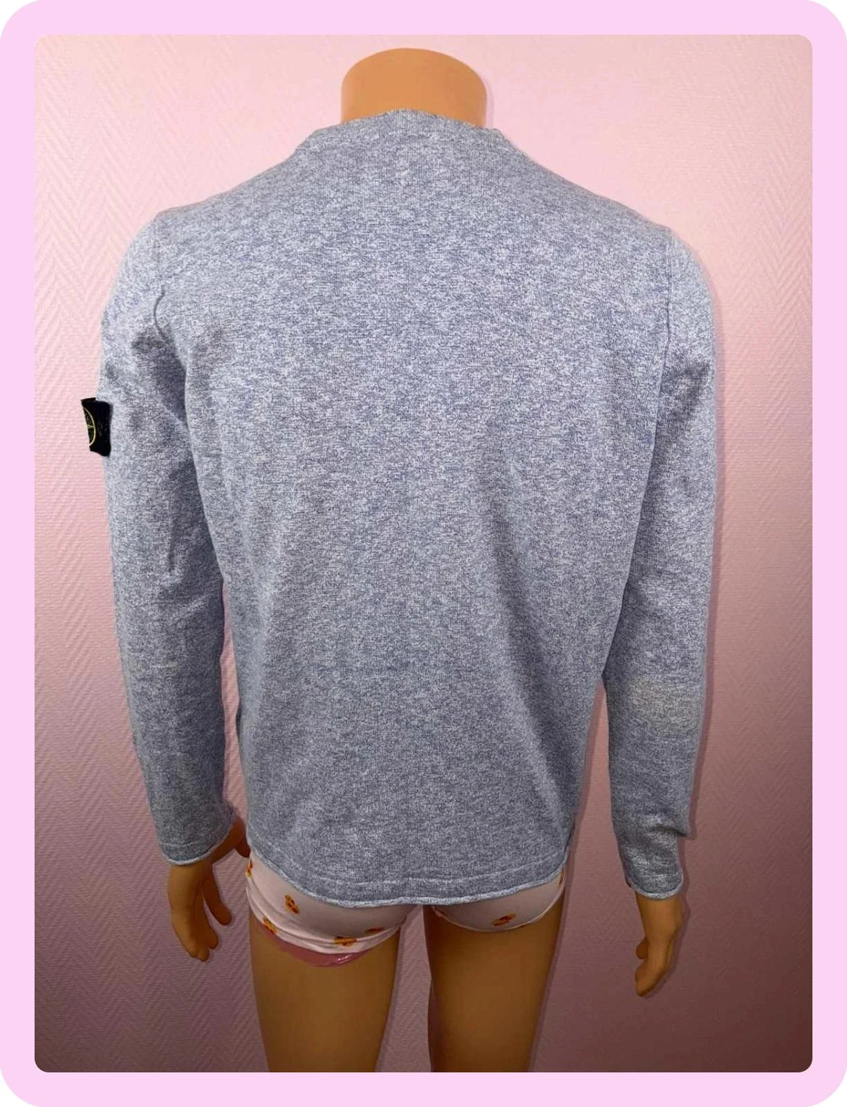 Suéter leve masculino Stone Island tamanho L em ótimo estado – photo 6